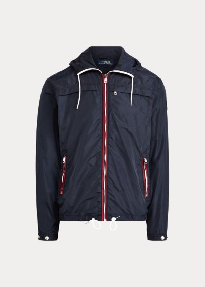 Chaquetas Polo Ralph Lauren Hombre Azul Marino - Packable Hooded - ZJDEX7485